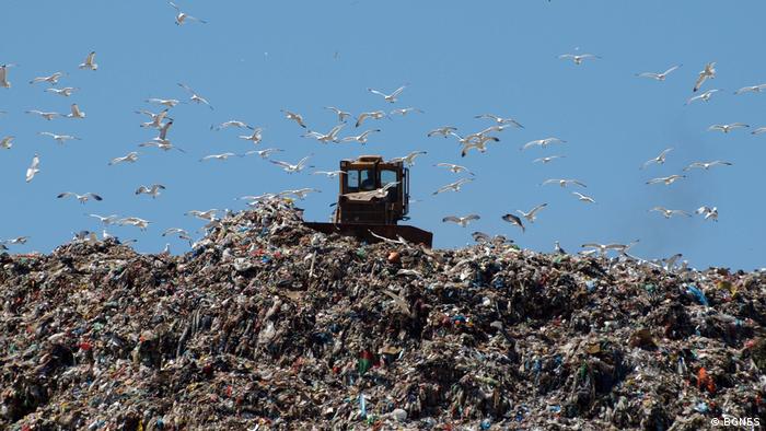 A garbage dump in Bulgaria