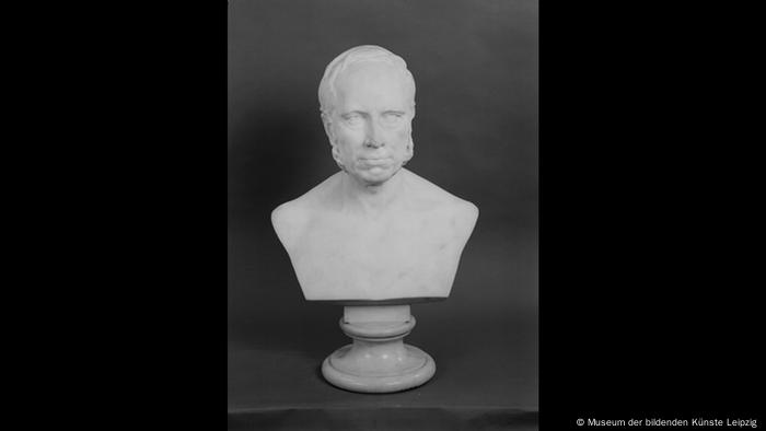 Adolf Lehnerts Büste von Gustav Harkort, 1887 (Museum der bildenden Künste Leipzig )