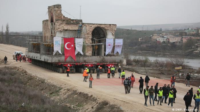 Türkei: Umzug der historischen Stadt Hasankeyfs (DW/F. Bozarslan )