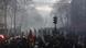 Protesters march in central Paris on December 17 Protesters march in central Paris on December 17