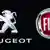 Peugeot and Fiat logos