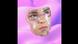 artwork Tears in the Wind, pink background and mask of face artwork Tears in the Wind, pink background and mask of face