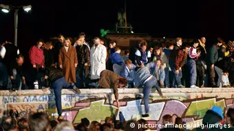 La Chute du Mur de Berlin, le 9 novembre 1989