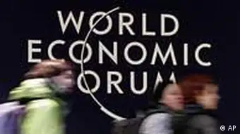 Weltwirtschaftsforum Davos / Schweiz