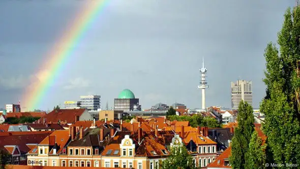 Der Blick aus meinem Fenster: Hannover, Deutschland (Foto: Marion Beins)