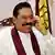 Sri Lankan President Mahinda Rajapaksa receives the good news