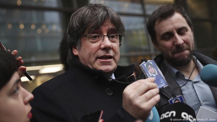 Separatist Puigdemont Wird Nicht Ausgeliefert Aktuell Europa Dw 02 01 2020