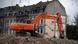 An excavator works at a construction site in Duisburg, Germany An excavator works at a construction site in Duisburg, Germany