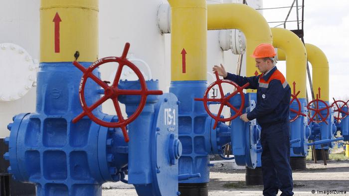 Gasoducto en Ucrania.