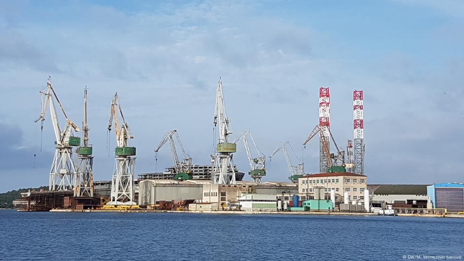 Zapuštena nekadašnja perjanica industrije u Hrvatskoj: brodogradilište Uljanik u Puli