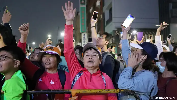 Taiwan Kaohsiung Proteste gegen Kuomintang