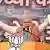 Narendra Modi speaks during a rally