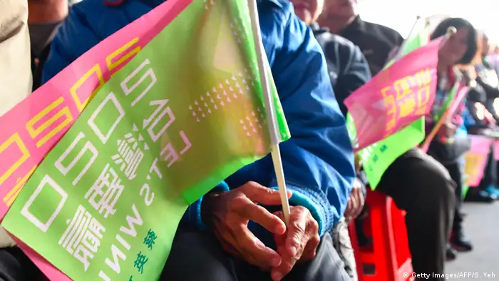 Taiwan | Unterstützer von Tsai Ing-wen