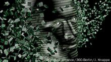 cgi (computer generated image)/ Illustration: Symbolbild: Digitalisierung, Kuenstliche Intelligenz (KI, AI), Cyberspace, Roboter, Bionik. | Verwendung weltweit
