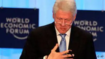 Bill Clinton in Davos