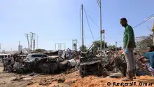 حصيلة ضحايا تفجير مقديشو تقترب من الـ 150 بين قتيل وجريح