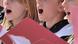three children singing three children singing