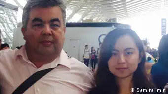 Iminjan Seydin mit Tochter Samira Imin
Xinjiang
Uyghur
Iminjan Seydin mit Tochter Samira Imin