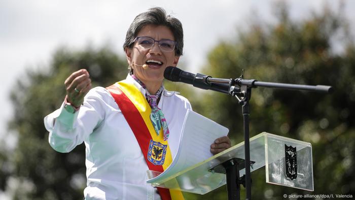 Claudia López, alcaldesa de Bogotá.