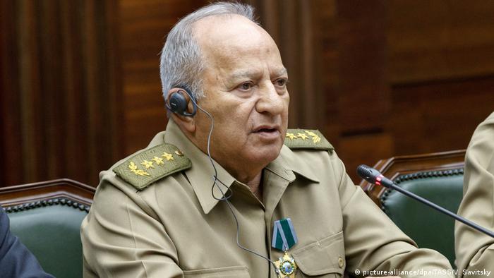 Minister of the Cuban Revolutionary Armed Forces, Leopoldo Cintra Frias in Moscow in Nov. 2018.