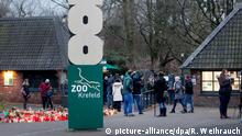 Zoo in Krefeld wieder geöffnet
