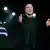 Ілон Маск на презентації нової моделі машини Tesla