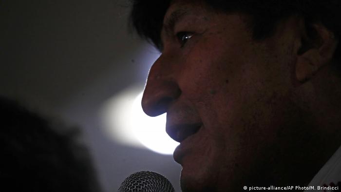 Argentinien Evo Morales Ex-Präsident Bolivien