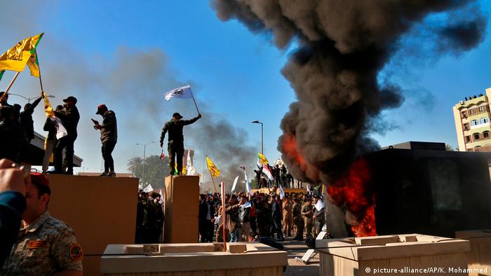 غضب الشيعة: الهجوم على السفارة الأمريكية في بغداد، 31 ديسمبر 2019 
