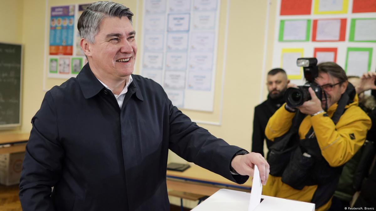 Segunda vuelta de las presidenciales en Croacia DW 05/01/2020