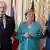 Primeiro-ministro do Reino Unido, Boris Johnson, a chanceler federal da Alemanha, Angela Merkel, e o presidente da França, Emmanuel Macron