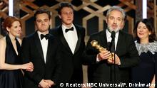05.01.2020 77th Golden Globe Awards - Show - Beverly Hills, California, U.S., January 5, 2020 - Sam Mendes accepts the award for Best Motion Picture, Drama, for 1917. Paul Drinkwater/NBC Universal/Handout via REUTERS For editorial use only. Additional clearance required for commercial or promotional use, contact your local office for assistance. Any commercial or promotional use of NBCUniversal content requires NBCUniversal's prior written consent. No book publishing without prior approval. NO SALES. NO ARCHIVES.