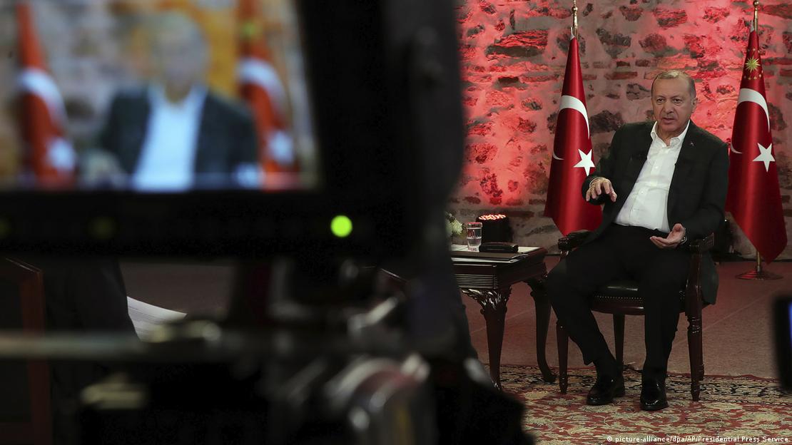 Τηλεοπτική συνέντευξη Ερντογάν