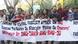 Jadavpur University students protest against the JNU attacks, on Monday in Kolkata. Jadavpur University students protest against the JNU attacks, on Monday in Kolkata.