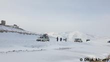 Schnee und Eis in Bamiyan Afghanistan 