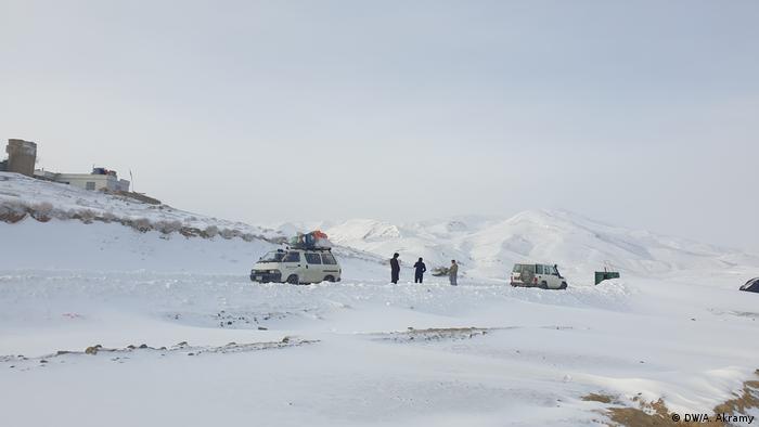 Schnee und Eis in Bamiyan Afghanistan Schnee und Eis in Bamiyan Afghanistan