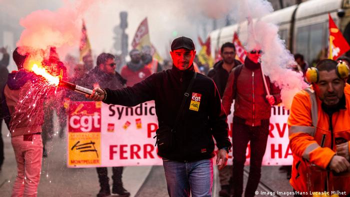 París: Miles sin luz por protesta contra reforma de Macron | Europa al día | DW | 21.01.2020