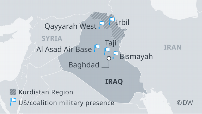 Iran Fires Missiles At Us Targets In Iraq As It Happened News Dw 08 01