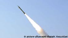Iranische Fateh-110 Boden-Boden-Rakete |