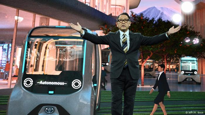 USA PK Toyota - Woven City | Akio Toyoda (AFP/R. Beck)