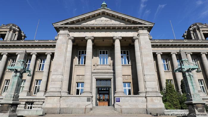 The court building in Hamburg