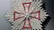 The breast star of the Polish Order of the White Eagle at Dresden's Green Vault museum, one of the pieces that was stolen in a recent heist The breast star of the Polish Order of the White Eagle at Dresden's Green Vault museum, one of the pieces that was stolen in a recent heist