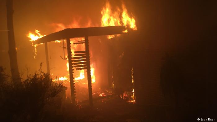 Jack Egan's house in NSW burns down on December 31