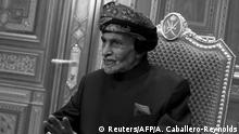 Omans Sultan gestorben – Nachfolger vereidigt