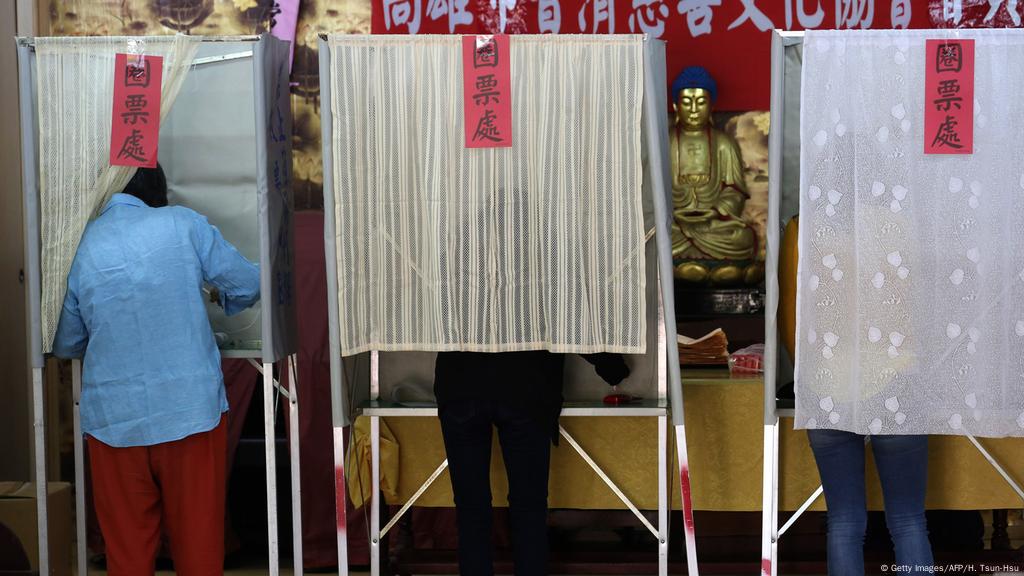 台湾总统大选 蔡英文高票连任 德国之声来自德国介绍德国 Dw 11 01