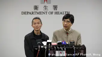 Hongkong Gesundheitsministerium | Statement Lungenkrankheit in China