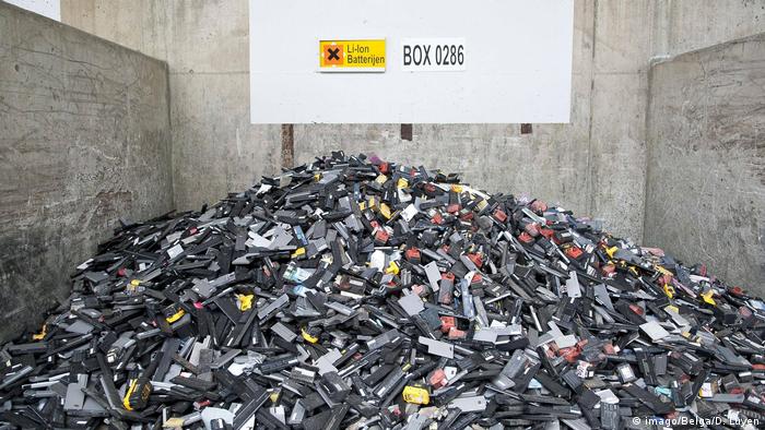 Baterias descartadas