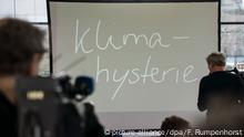 Klimahysterie ist Unwort des Jahres 2019