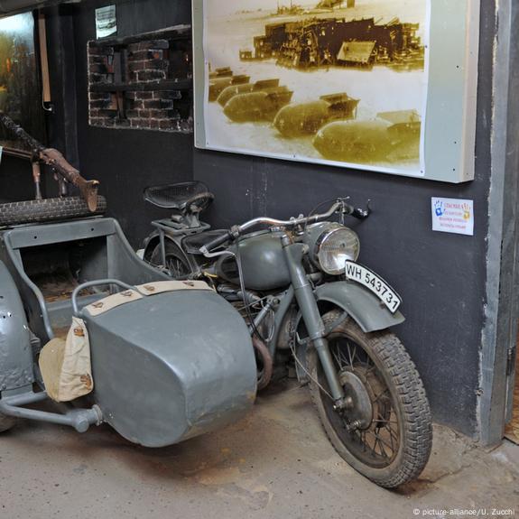 german motorcycle with sidecar