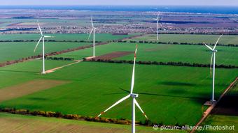 Wind farm near Odessa