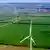 Ukraine Windfarm in der Umgebung von Odessa
